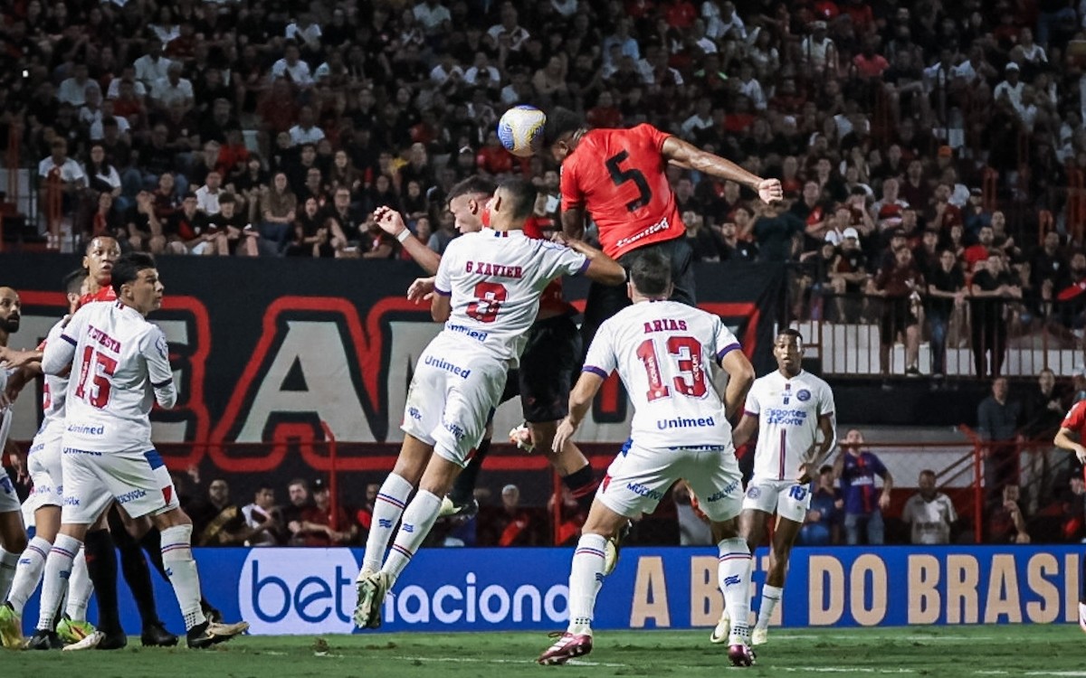 Atlético-GO empata com o Bahia antes de encarar o Flamengo