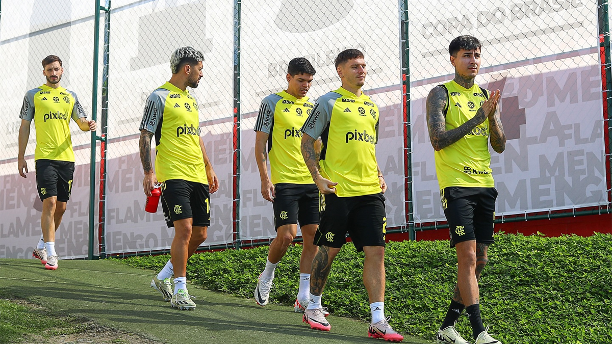 Flamengo começa a se preparar para jogo do Brasileirão