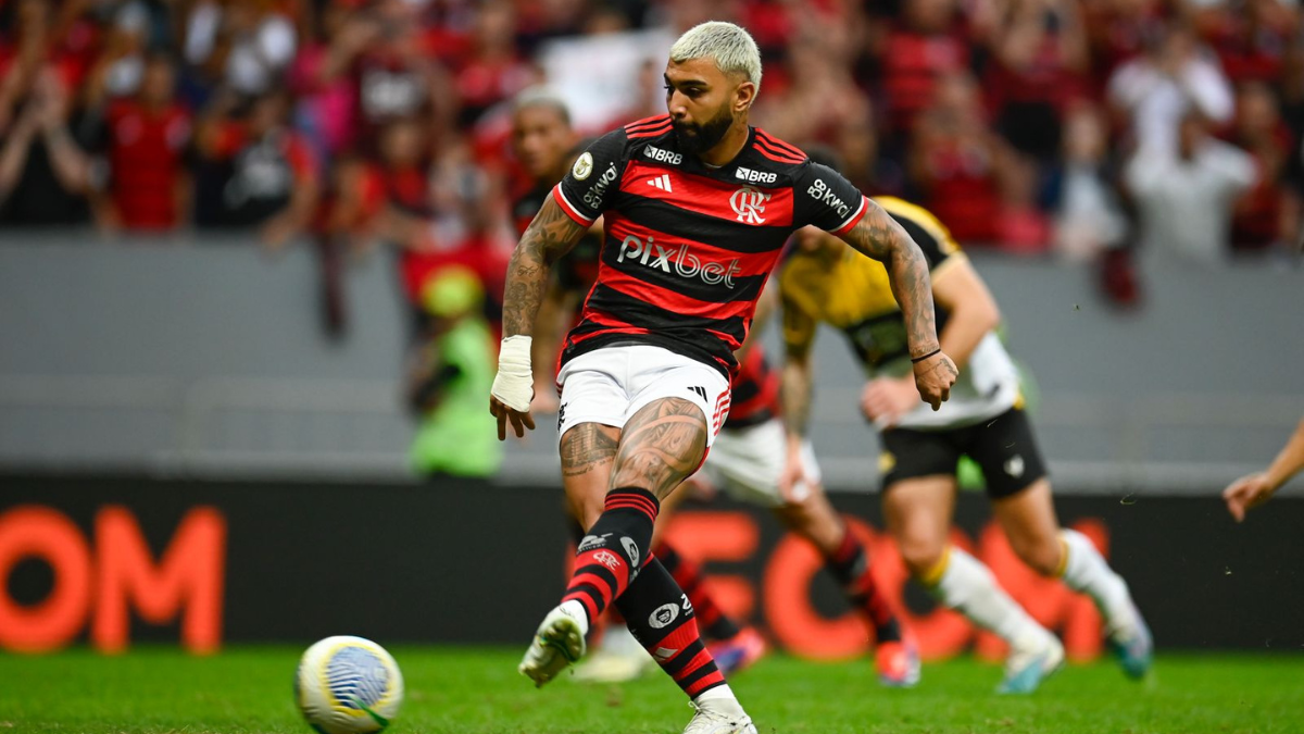 Gabigol é escolhido como ‘Craque da Torcida’ depois da vitória do Flamengo.