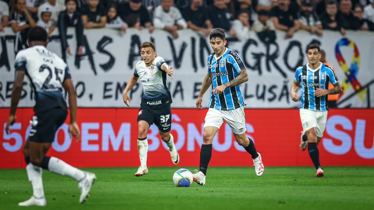 Corinthians e Grêmio empatam e encerram a rodada do Brasileirão.