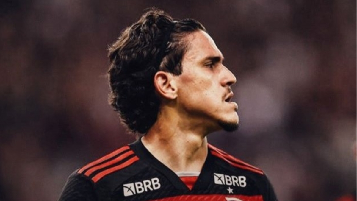 Pedro está fora da próxima partida do Flamengo no Brasileirão.