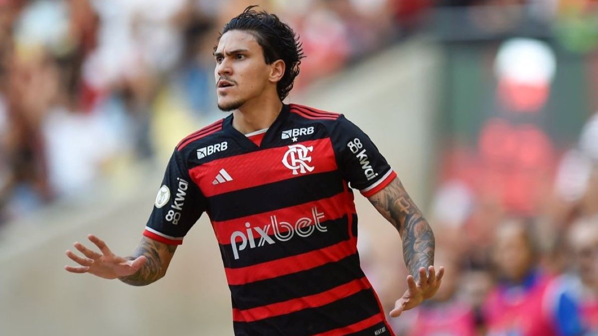 Pedro solicita apoio da torcida após partida do Flamengo