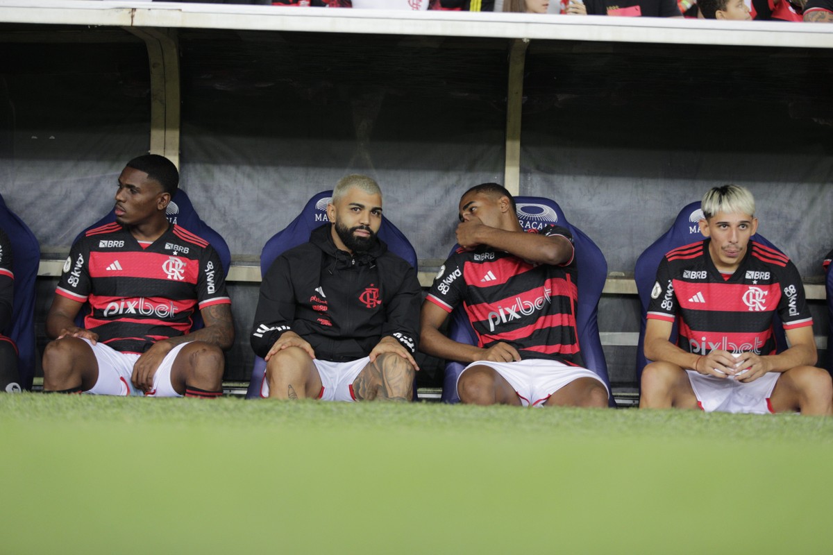 Gabigol garante que ficará no Flamengo até dezembro e não descarta renovação; afirma: ‘Quero mais minutos em campo’