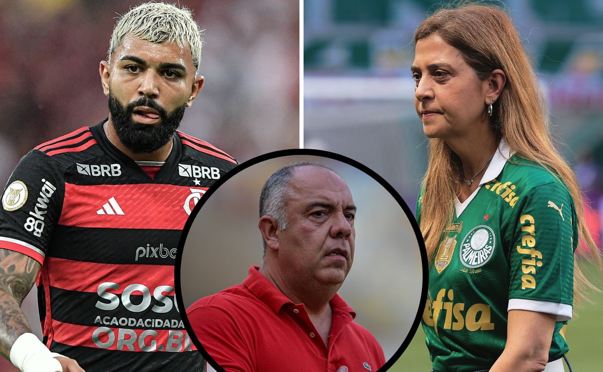 Braz não se omitiu após Gabigol conversar com Leila no Maracanã.