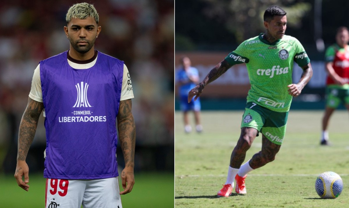 Clubes negociam possível troca entre Gabigol e Dudu: Palmeiras e Flamengo em conversas, afirma site