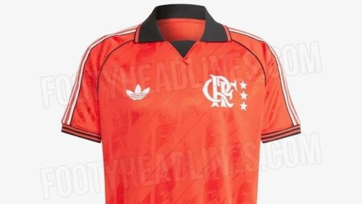 Nova camisa retrô do Flamengo em parceria com a Adidas