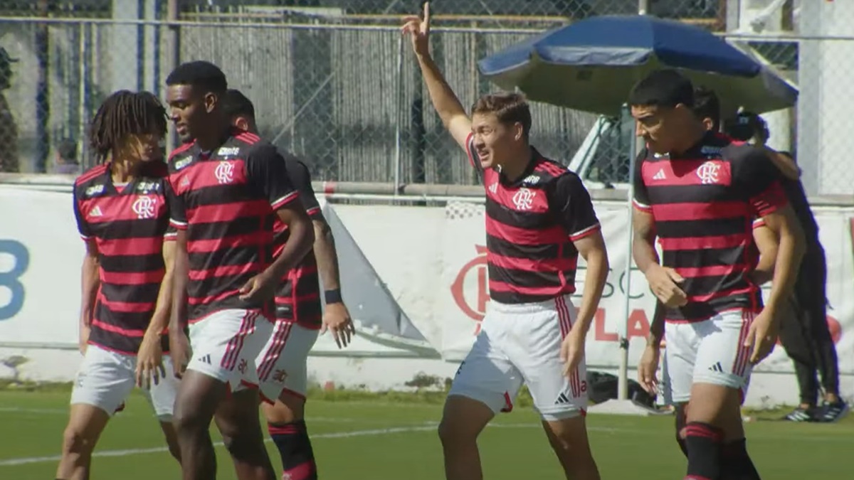 Empate de Filipe Luís com o Fluminense no Carioca Sub-20