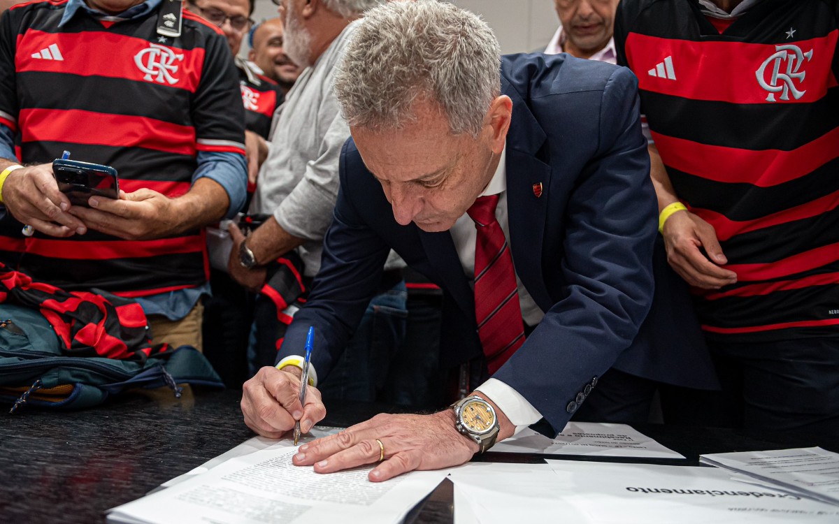 Landim prevê próximo passo na construção do estádio do Flamengo