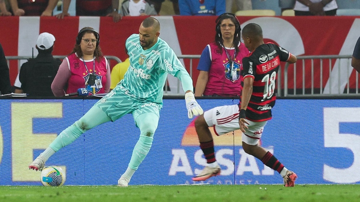 Goleiro do Palmeiras envia mensagem ao Flamengo após derrota