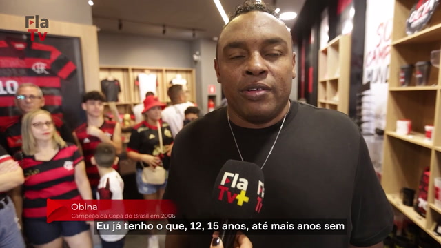 Obina se emociona ao visitar Museu Flamengo e declara: ‘Clube do meu coração’ – Herói da Copa do Brasil de 2006 comemora os 18 anos da conquista do título.