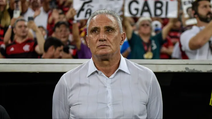 Tite perdeu a paciência durante coletiva
