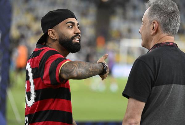 Landim esclarece situação de Gabigol no Flamengo: “Não estou influenciado pela gratidão”