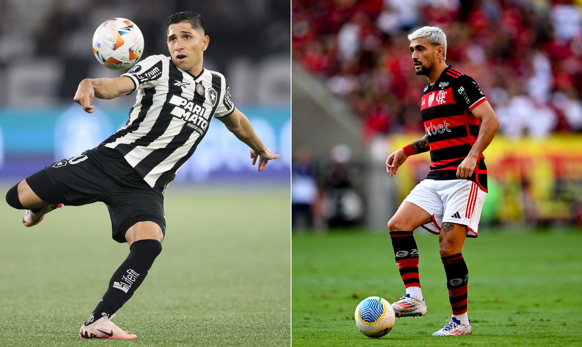 Botafogo e Flamengo desfalcados de artilheiros se enfrentam em busca de gols no clássico decisivo pelo Brasileirão