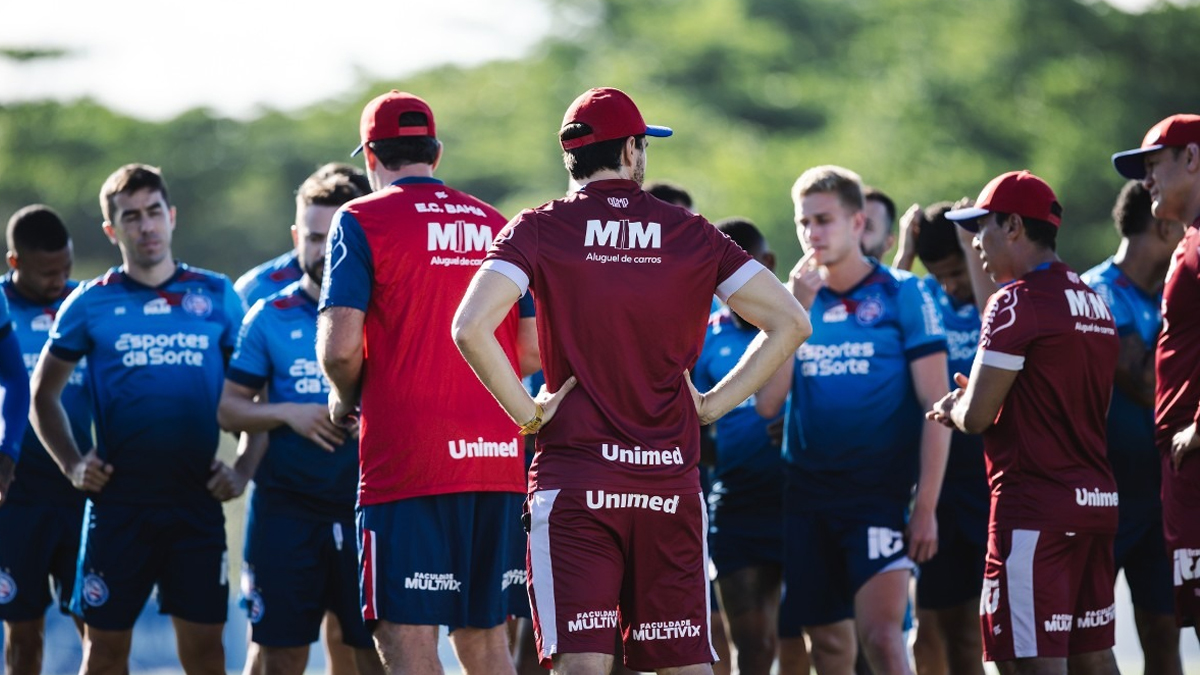 Veja como a Bahia se prepara para encarar o Flamengo