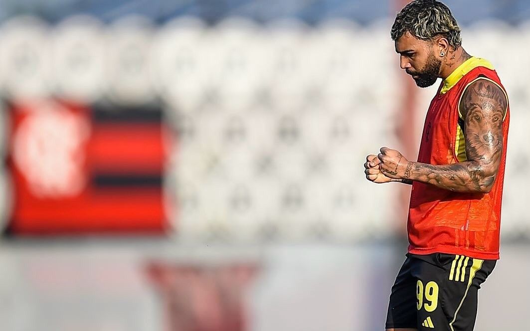 Flamengo corre o risco de não contar com Gabigol para o jogo contra o Peñarol