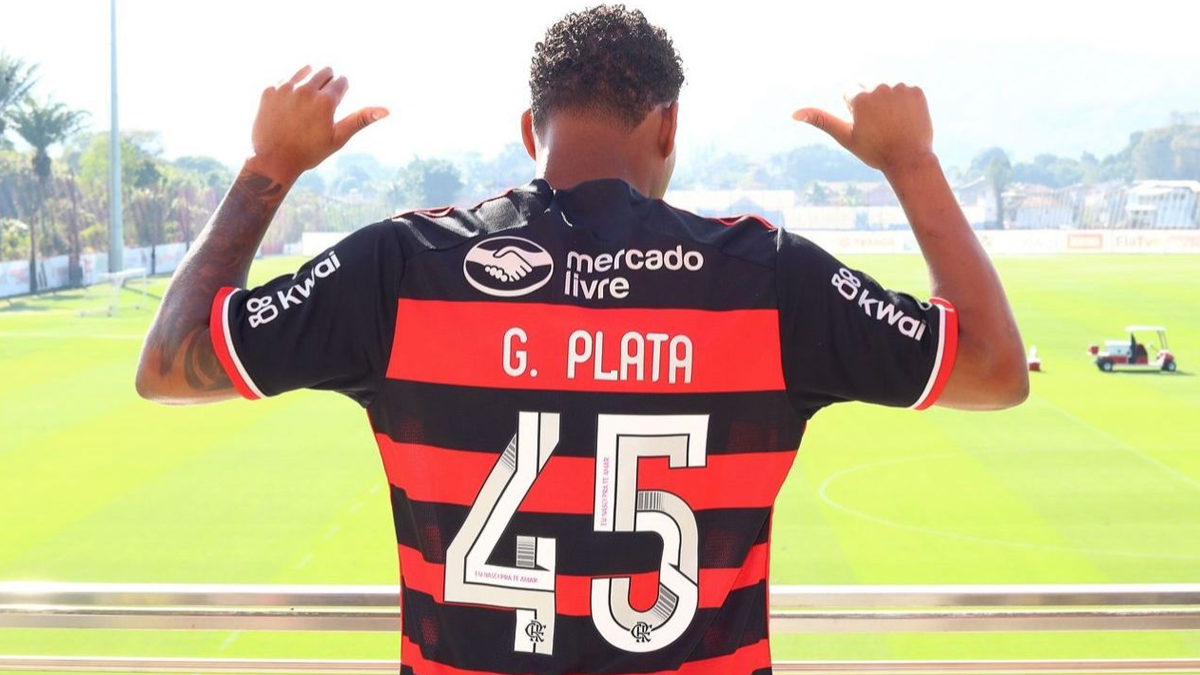 Gonzalo Plata é o quarto equatoriano a vestir a camisa do Flamengo