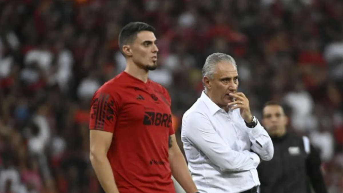 Assistente do Flamengo, filho de Tite, envia mensagem para torcida.