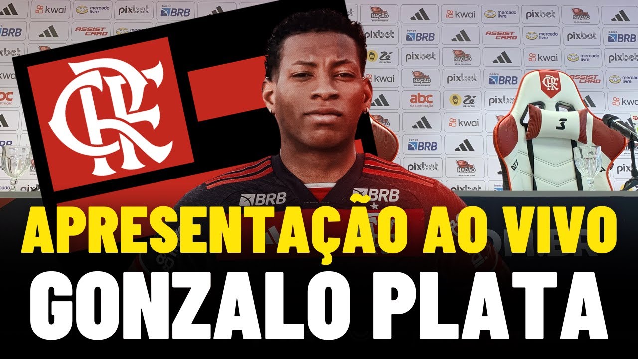 Participe da coletiva de apresentação da Plata com a Coluna do Fla.