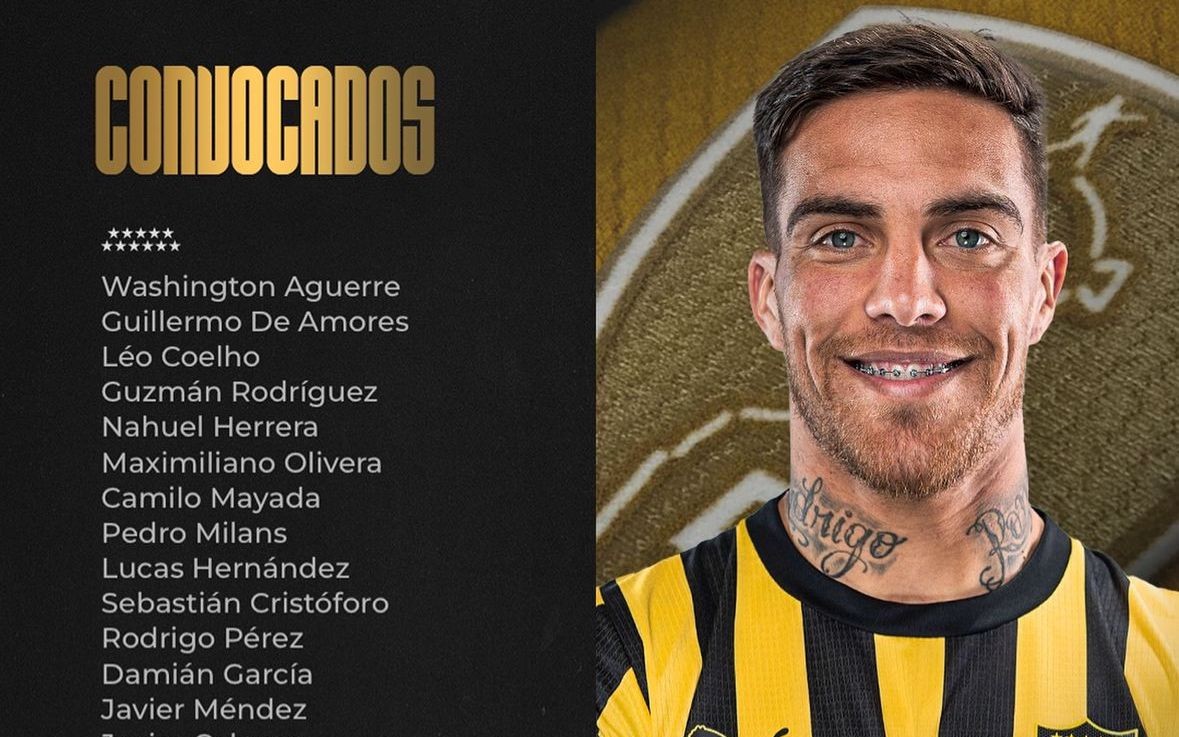 Atacante do Peñarol é excluído da lista de jogadores para a partida de hoje contra o Flamengo.