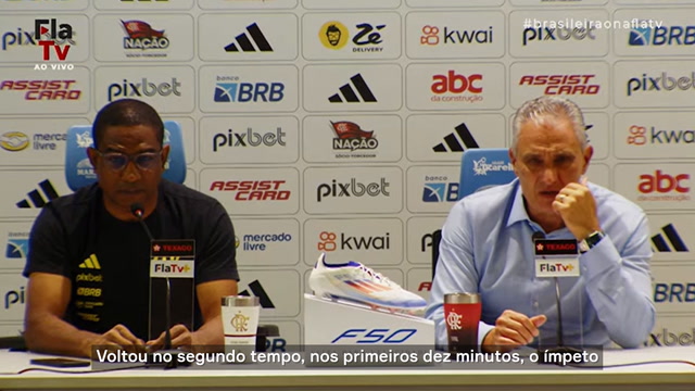 Tite destaca equilíbrio na vitória sobre o Atlético-GO e aborda futuro de Lorran