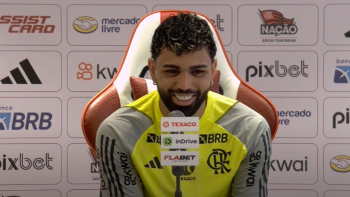 Gabigol declara amor ao Flamengo após alcançar marca histórica