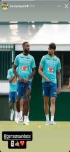 Jogador de equipe inglesa elogia Gerson, do Flamengo