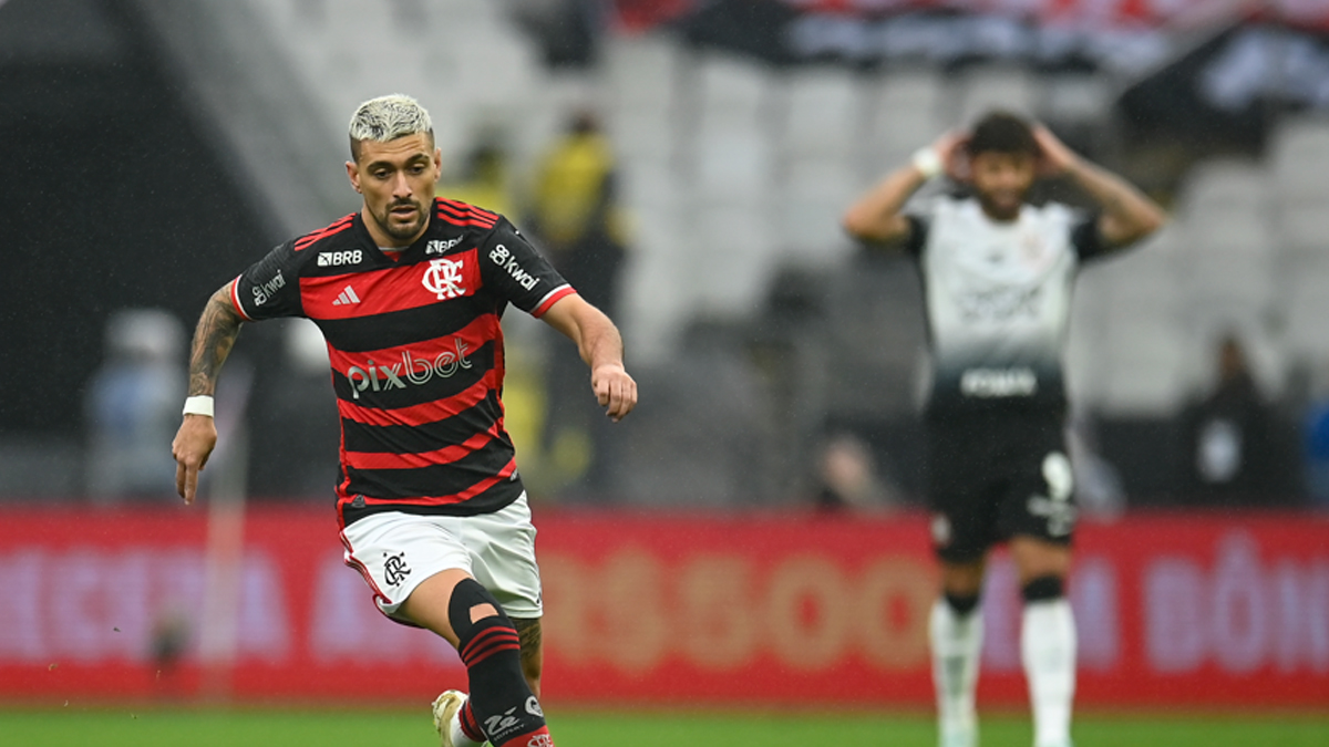 Arrascaeta envia mensagem para a torcida após avanço na Copa do Brasil