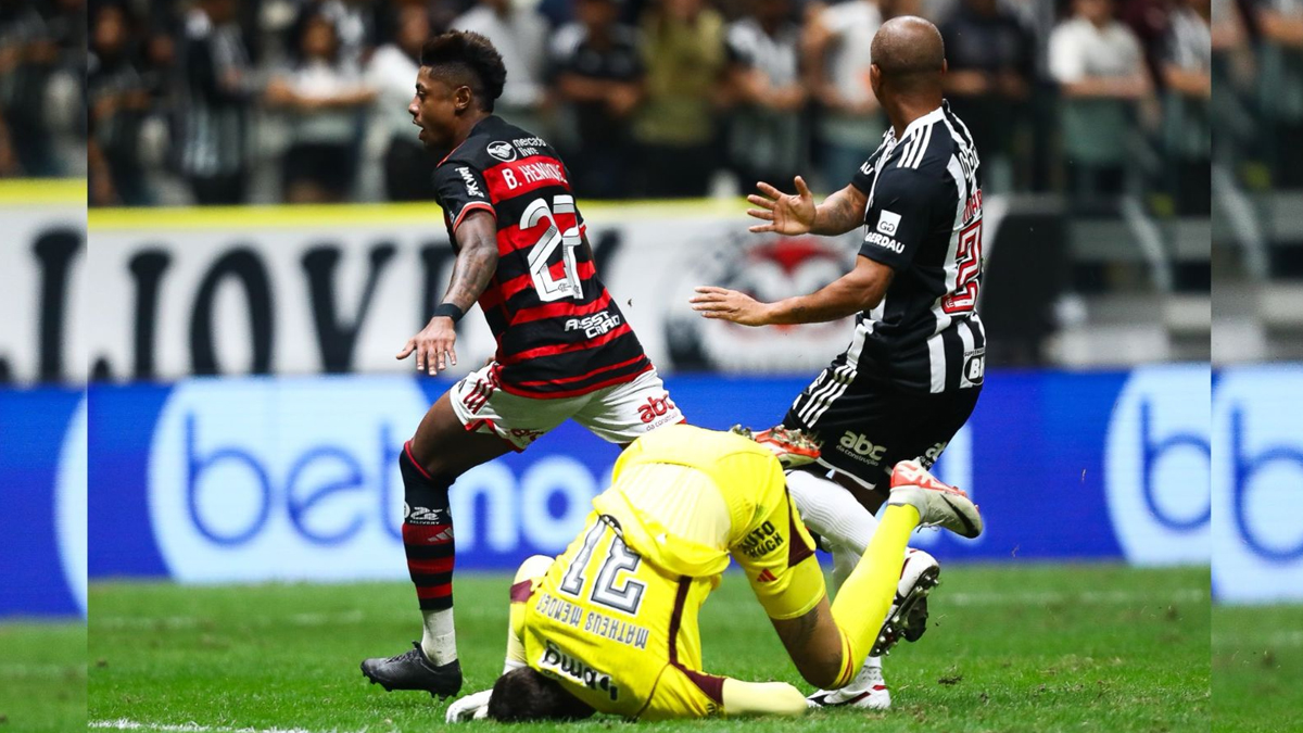 Lembre-se da única partida entre Flamengo e Atlético-MG na Arena MRV