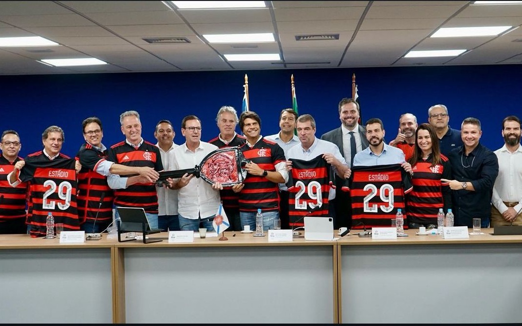 A formalização da posse do Flamengo no terreno do Gasômetro: veja como aconteceu