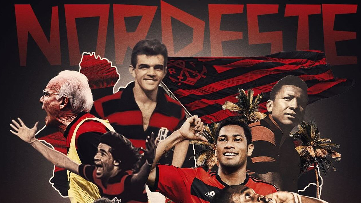 Flamengo envia mensagem especial para os torcedores do Nordeste