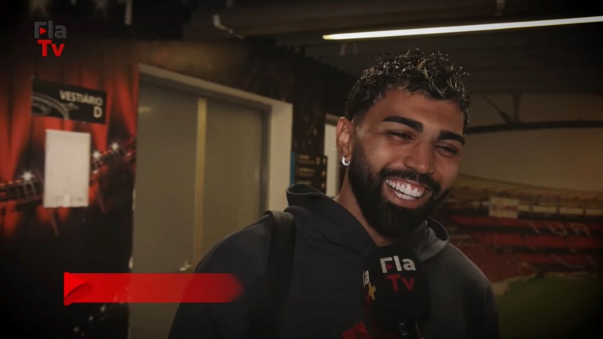 Gabigol afirma que Flamengo “melhorou muito” depois do treino com Filipe.