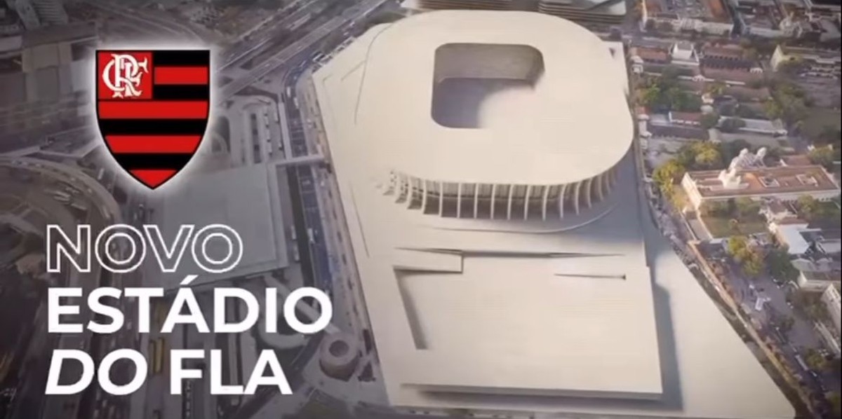 Novo estádio do Flamengo no Gasômetro: Vídeo revela projeto futurístico do clube