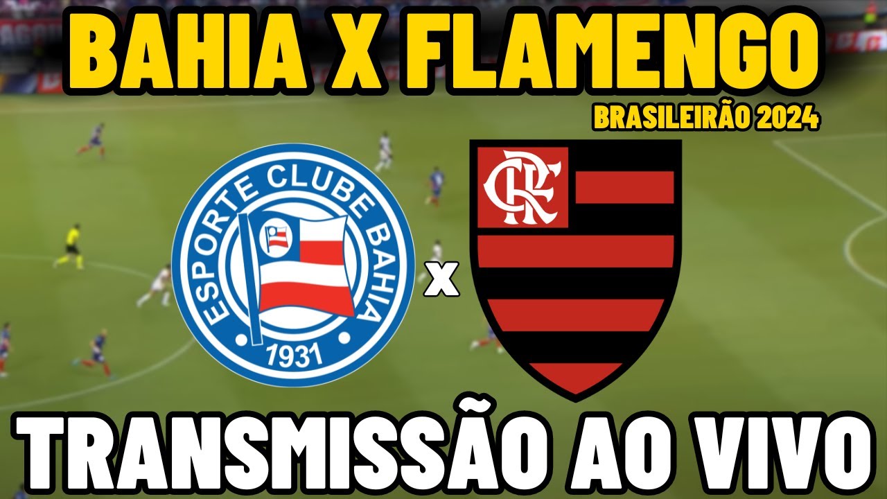 Assista ao jogo Bahia x Flamengo com o Coluna do Fla