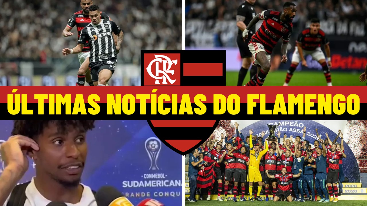 Confira as principais notícias do Flamengo nesta sexta-feira.