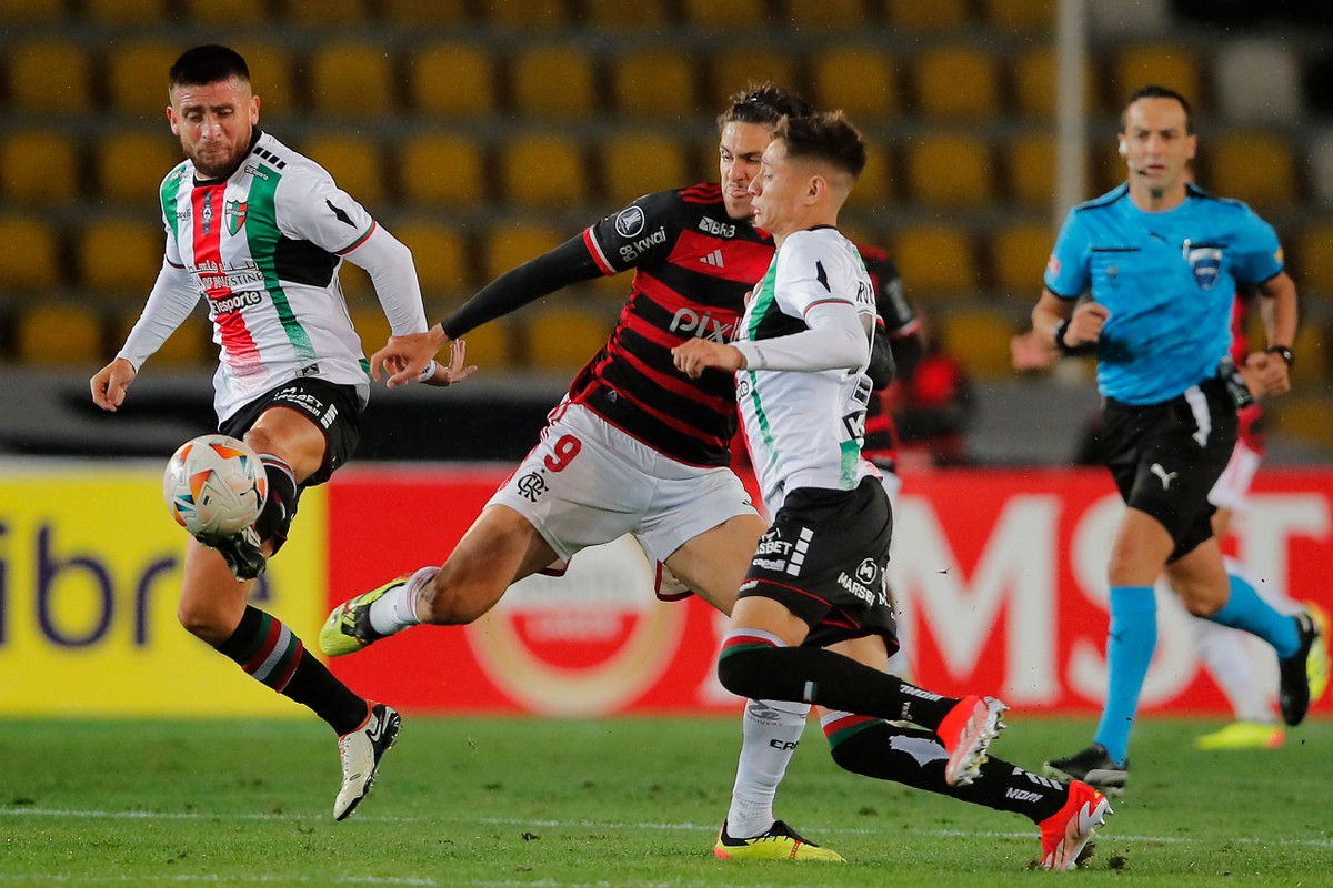 Possíveis cenários para o Flamengo se classificar na Libertadores conforme resultado de Millonarios x Palestino