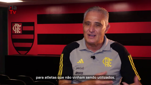 Tite destaca chance para atletas e solicita apoio da torcida ao time do Flamengo