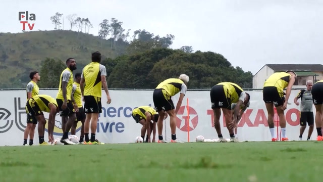 Flamengo finaliza preparação para confronto contra o Bolívar no Ninho do Urubu