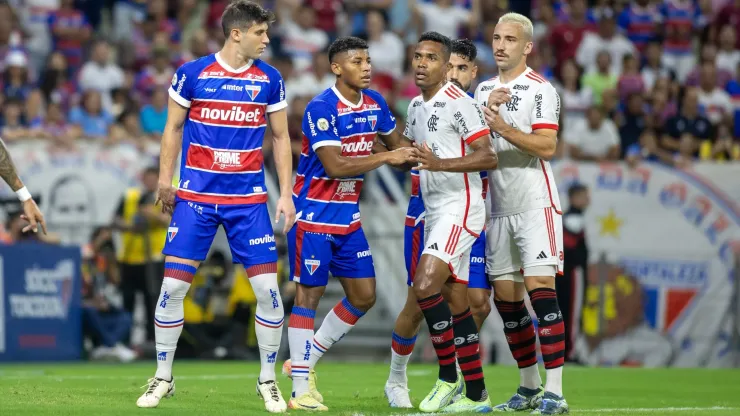 Erick Pulgar é expulso e Flamengo empata sem gols com Fortaleza, veja os detalhes da partida: