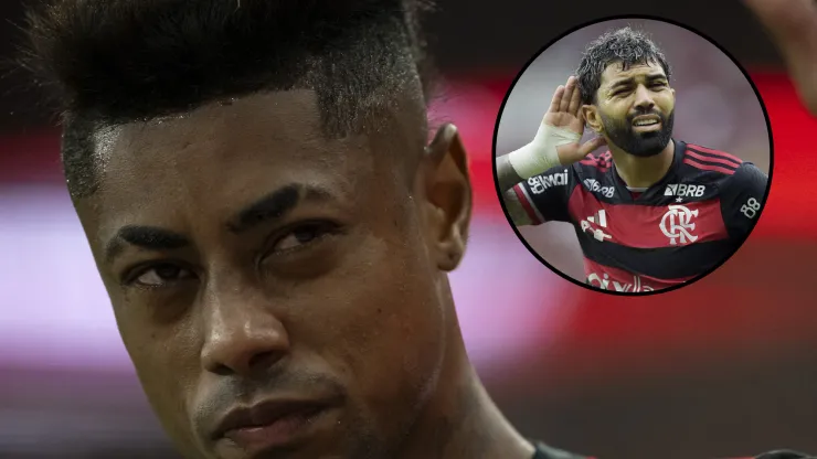 Flagra: Bruno Henrique cantando para Gabigol no Flamengo