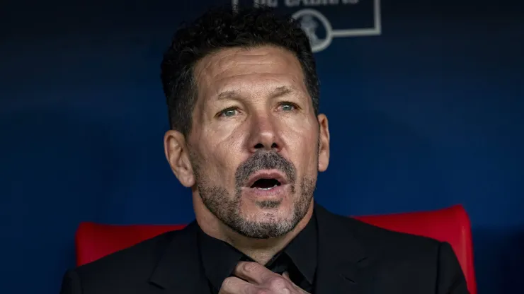 Simeone elogia Filipe Luís antes do jogo entre Atlético-MG e Flamengo