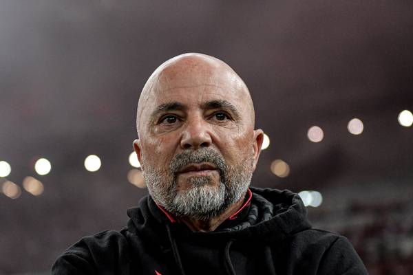 Sampaoli destaca a alta exigência no Flamengo: “Mesmo com 70% dos pontos, não foi o bastante”