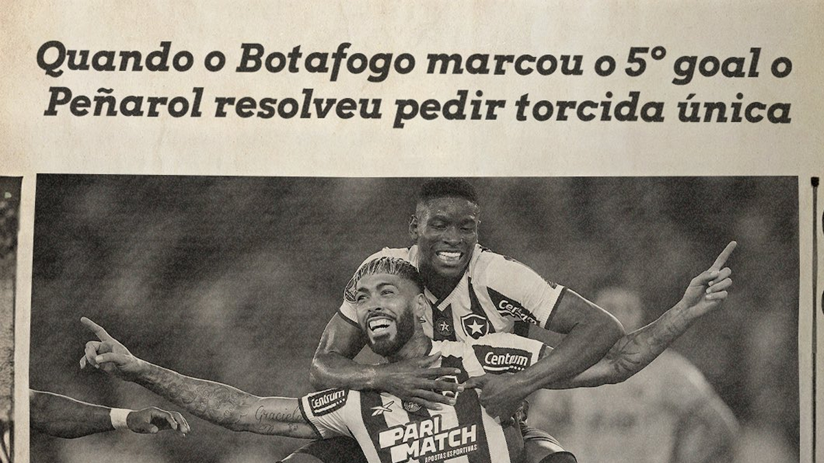 Provocação eterna? Botafogo menciona o Flamengo no chororô