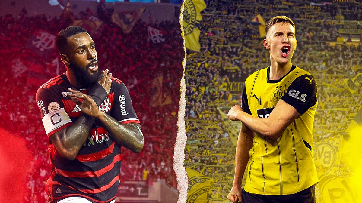 Borussia Dortmund envia mensagem para o Flamengo.