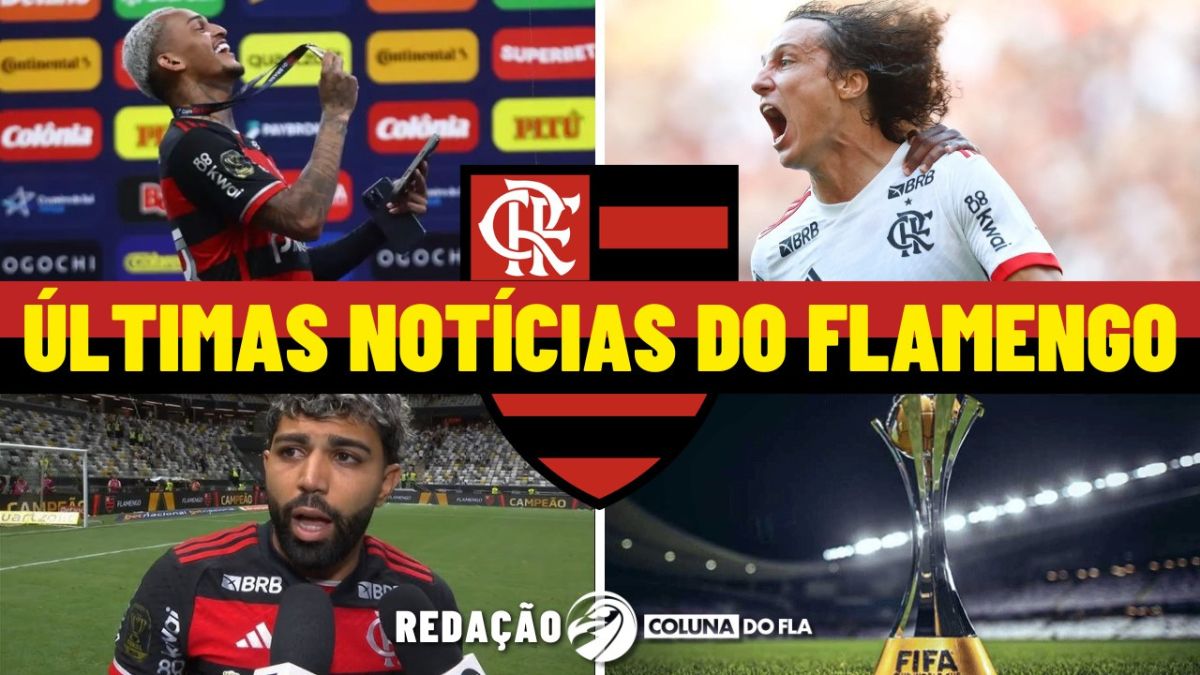 Acompanhe as principais notícias do Flamengo na transmissão ao vivo da Coluna do Fla.