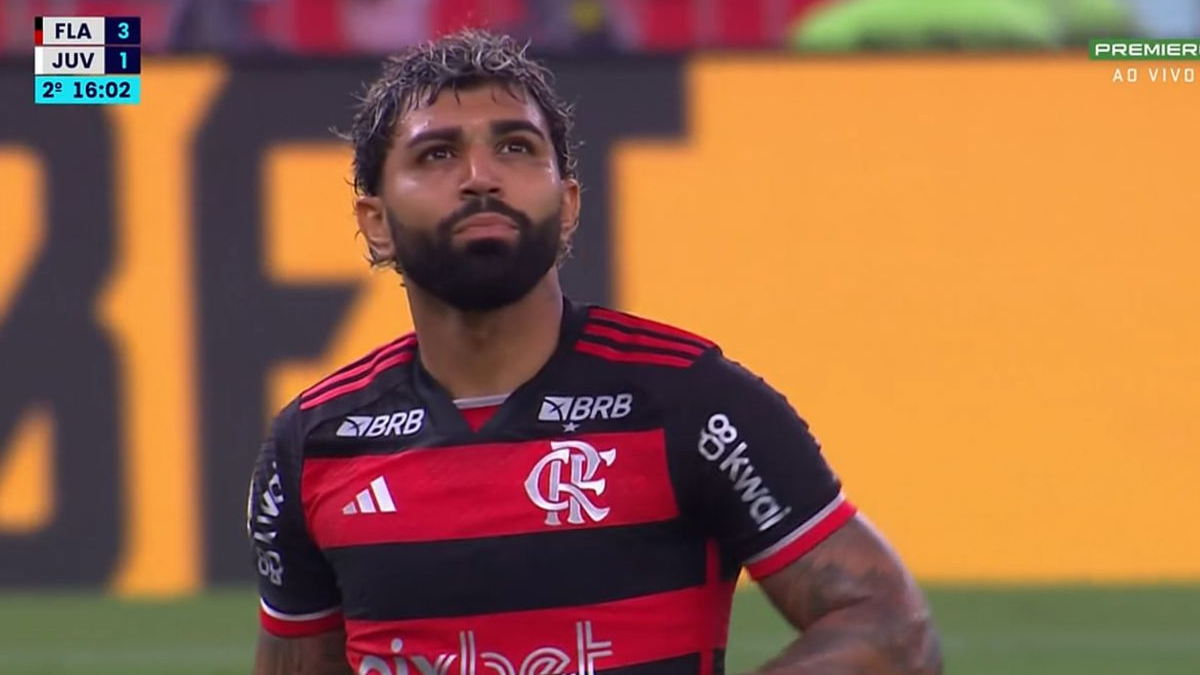 Gabigol, atacante do Flamengo, posta mensagem enigmática nas redes sociais