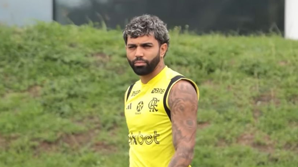 Gabigol e Braz conversam e resolvem conflito no Flamengo.