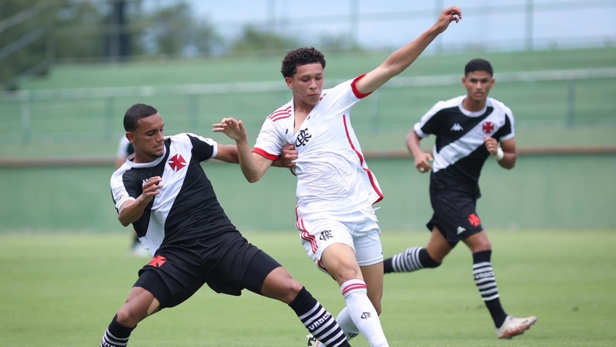 Flamengo e Vasco empatam no primeiro jogo da final do Campeonato Carioca Sub-17