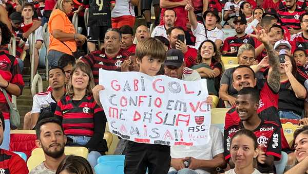 Gabigol se reencontra com o Maracanã após punições no Flamengo: veja como foi no jogo da Libertadores.