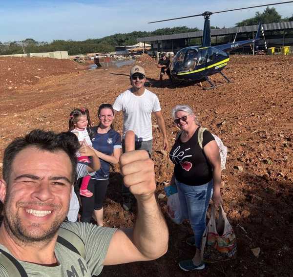 Aposentado dos gramados, Marcelo Moreno doa R$ 5 milhões e 11 helicópteros para ajudar vítimas das enchentes no Rio Grande do Sul