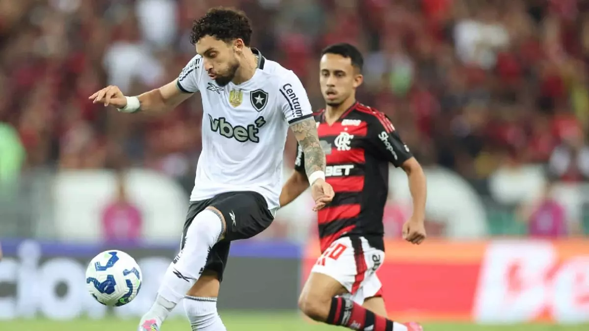 Flamengo e Botafogo ficaram no 0 a 0, pelo Campeonato Brasileiro